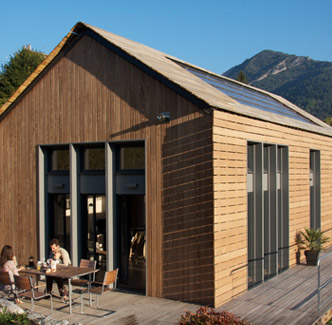 maison en bois passive